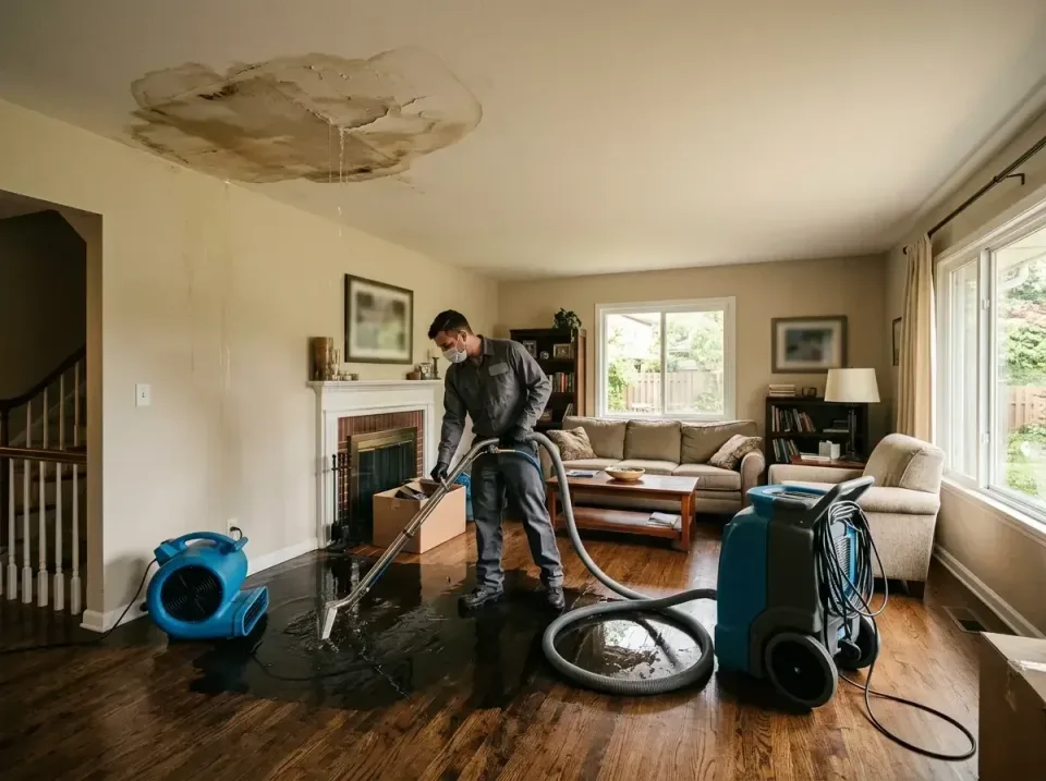 attic-pipe-burst-ceiling-drip-008 — frequently asked questions, Water Damage Restoration & Carpet Care in Rapid Valley, SD